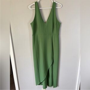 Elegant Green Mini Dress